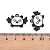 Halloween Theme Spray Painted Alloy Enamel Pendants ENAM-T020-09E-3