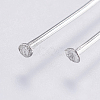 Tarnish Resistant 304 Stainless Steel Flat Head Pins X-STAS-F146-01P-40mm-2