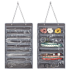 Non-Woven Fabrics Jewelry Hanging Bag ODIS-WH0017-088-1