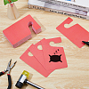 120Pcs PP Plastic Hanging Door Handle Hanger Tags DIY-DC0003-37B-5