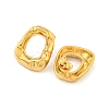 Trapezoid 304 Stainless Steel Ear Studs EJEW-L290-006G-2