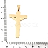 304 Stainless Steel Pendants STAS-P441-03G-3