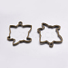 Tibetan Style Alloy Open Back Bezel Pendants LS-PALLOY-L203-12AB-2