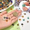 27Pcs 9 Colors Glass Pendants GLAA-CJ0001-83-3