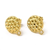 Ion Plating(IP) 304 Stainless Steel Stud Earring Findings EJEW-I281-26G-2
