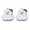 Bear Alloy Enamel Pendants ENAM-R041-33-2