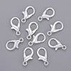 Zinc Alloy Lobster Claw Clasps X-E107-S-5