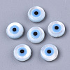 Natural White Shell Mother of Pearl Shell Beads X-SSHEL-N034-51-1