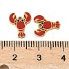 304 Stainless Steel Enamel Charms X-STAS-Z139-03G-12-3