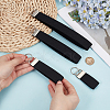 4Pcs 4 Styles Felt Keychain Clasps FIND-GF0009-67-3