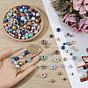 Baking Paint Wood Beads WOOD-SP0001-77B-3