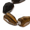 Natural Tiger Eye Beads Strands G-P548-B21-01-3