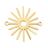 Brass Connector Charms X-KK-H435-10G-2