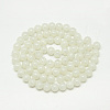 Baking Paint Crackle Glass Bead Strands DGLA-Q023-6mm-YS1-2