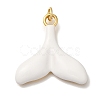 Rack Plating Brass Enamel Pendants KK-I720-24G-01-1
