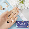 2 Sets Alloy Enamel Cup Pendant Decorations HJEW-SC0001-56W-3