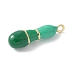 Brass Enamel Pendants KK-E093-03G-I-01-2