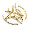 Brass Tube Beads KK-A143-27C-RS-1