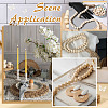 4Pcs Wood Beaded Pendant Decorations HJEW-MA00019-5
