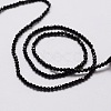 Natural Black Spinel Bead Strands X-G-M298-26-2