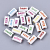 Opaque Acrylic Beads X-MACR-S273-32-2