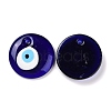 Handmade Lampwork Evil Eye Pendants LAMP-E106-02C-4