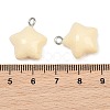 Opaque Resin Pendants RE-CBAF00C-11B-3