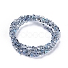 Electroplate Glass Beads Strands EGLA-L021-HR01-3