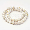 Natural Mashan Jade Beads Strands G-P232-01-F-8mm-2