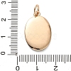 Printed Brass Enamel Pendants KK-CBADFD5-04G-A-3