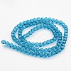 Transparent Glass Bead Strands X-GLAA-G013-8mm-51-2