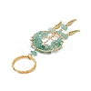 Woven Net/Web with Wing Pendant Keychain KEYC-JKC00481-03-3