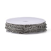 Tarnish Resistant 304 Stainless Steel Cable Chains CHS-K001-60-4