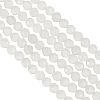 2 Strands Natural White Moonstone Beads Strands G-OC0004-42-1