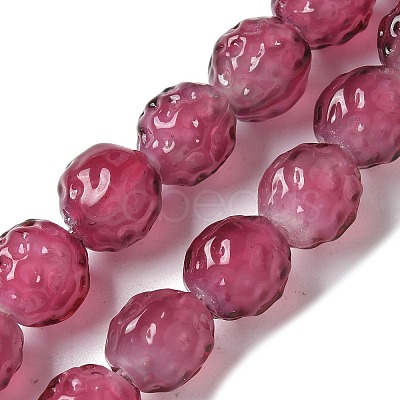 Handmade Lampwork Beads Strands LAMP-Z011-01B-1