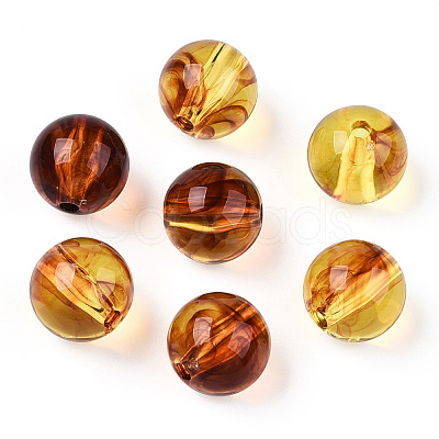 Transparent Acrylic Beads TACR-N018-03C-1