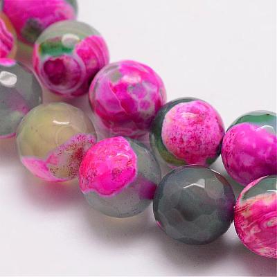 Natural Fire Crackle Agate Bead Strands G-K166-06F-6mm-12-1