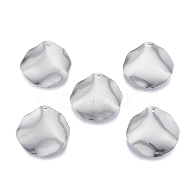 Non-Tarnish 201 Stainless Steel Pendant STAS-B027-23P-1