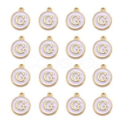 Golden Plated Alloy Charms ENAM-S118-01G-1