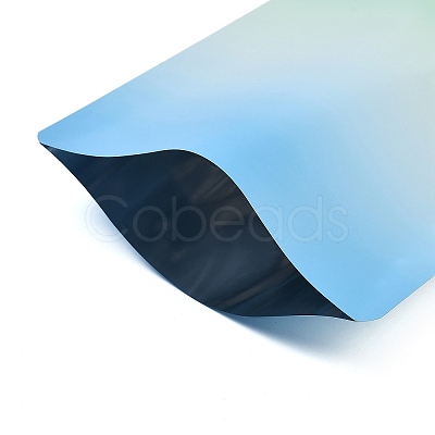 Two Tone Rectangle Plastic Zip Top Gift Bags OPP-C003-01F-02-1