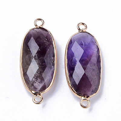 Natural & Synthetic Gemstone Links Connectors G-R472-03-1