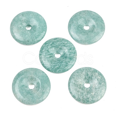 Natural Amazonite Pendants G-B196-01B-02-1