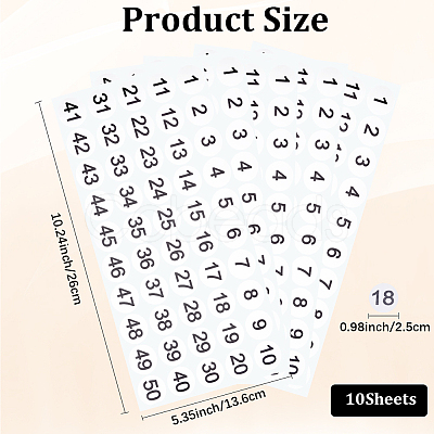 Paper Stickers DIY-SP0006-81B-02-1