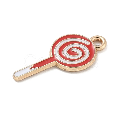 Christmas Theme Alloy Enamel Pendants ENAM-K074-02E-01-1