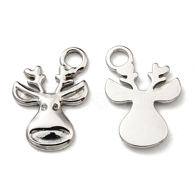 Non-Tarnish 304 Stainless Steel Pendants STAS-Q248-09P-1