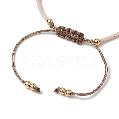Glass Braided Bead Bracelets BJEW-JB11419-03-1
