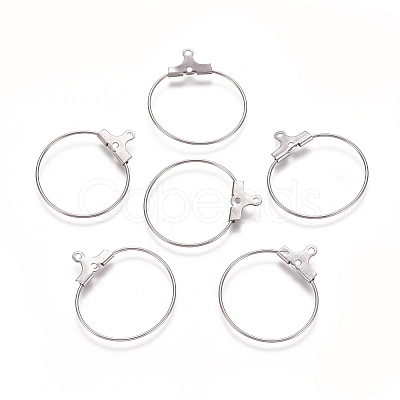 Tarnish Resistant 304 Stainless Steel Wire Pendants LS-STAS-M274-020D-1
