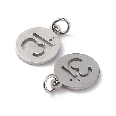 Non-Tarnish 304 Stainless Steel Charms LS-STAS-Q201-T451P-1