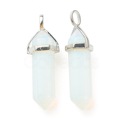 Opalite Pointed Pendants G-M378-01P-A24-1