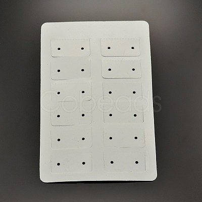 Rectangle Plastic Display Cards TOOL-F002-10-1